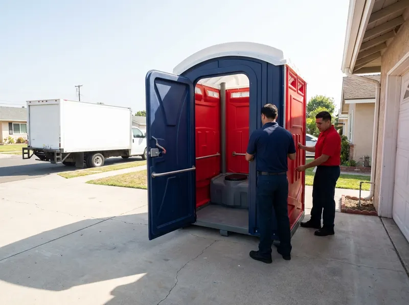 ADA Accessible Portable Toilet in Anaheim, CA