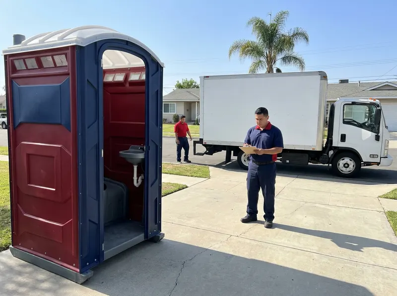 Trailer Portable Toilet in Anaheim, CA